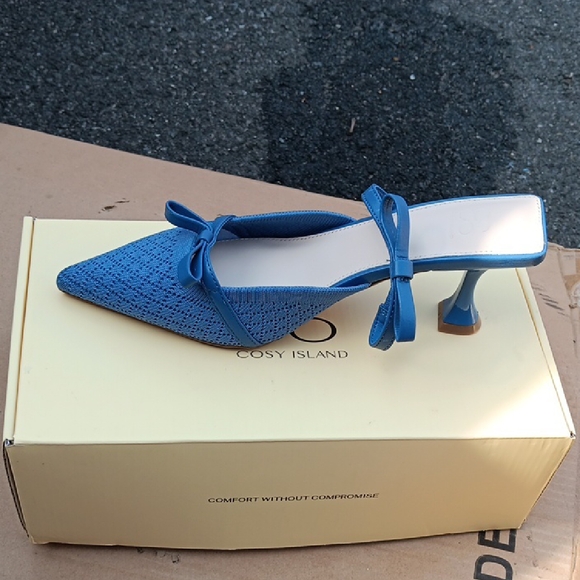 Shoes - Blue Women's Heels